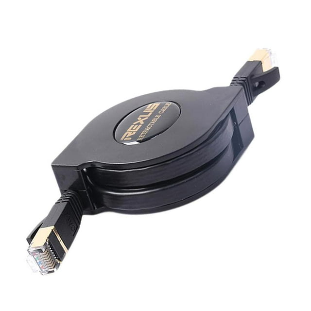 Cable de de Red Ethernet Plano RJ45 para Concentrador de Conmutador de Computadora