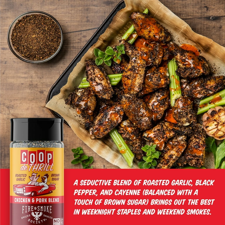 Fire Smoke Society Coop De Thrill BBQ Poultry Seasoning Blend
