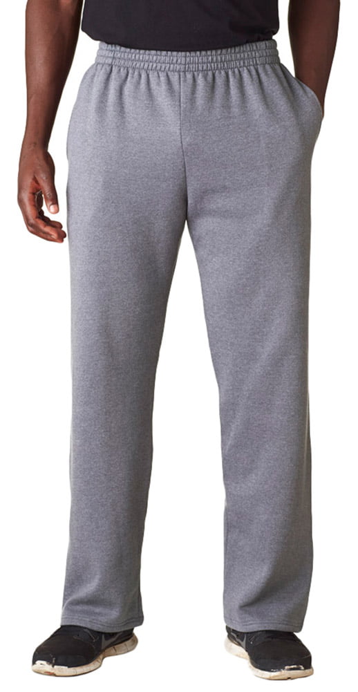 Fruit Of The Loom SF74 Adult Pocketed Sweatpants -Athletic Heather-L ...