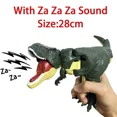 thumbnail image 3 of ¡Divertido! Juguete de descompresión de dinosaurio Za Sound para niños, oscilante telescópico operado a mano, juguete Fidget para niños, regalo de Navidad, 3 of 4