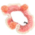 thumbnail image 4 of Adjustable Pet Collar Decor Pink PP Material Cat Flower Collar with Adjustable Fit for Pets, 4 of 4
