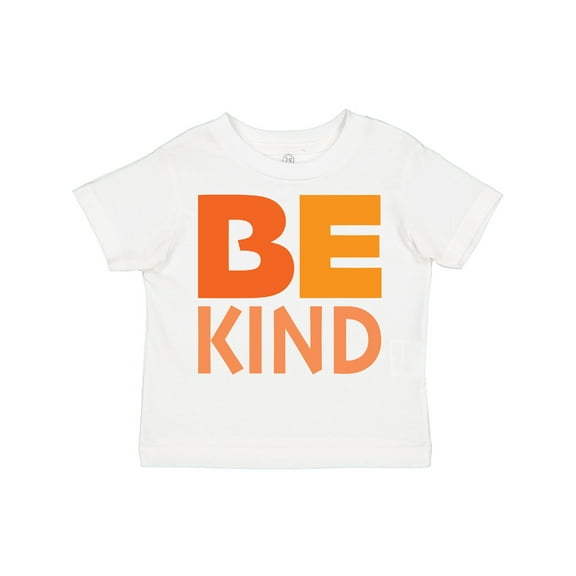 Inktastic Be Kind Logo in Orange Boys or Girls Toddler T-Shirt