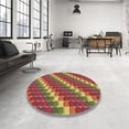thumbnail image 4 of Ahgly Company Machine Washable Indoor Rectangle Transitional Caramel Brown Area Rugs, 2' x 3', 4 of 7