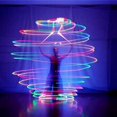 thumbnail image 3 of 4 Piezas LED Poi Balls Glow Poi Balls LED Glow Toy Light Up Balls Strobe Ball para NiñOs Adultos, 3 of 4