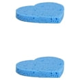 thumbnail image 2 of Soidarity 10 piezas de esponja de limpieza de la piel esponja facial esponjas de limpieza facial esponja de técnicas reales removedor exfoliante Type2 NO2, 2 of 6