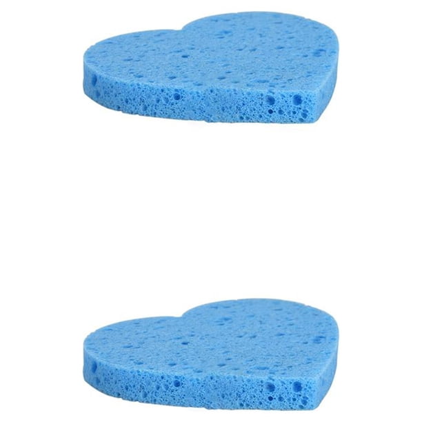 Seitruly Paquete de 10 esponjas de limpieza de la piel esponja de maquillaje esponja facial almohadillas de limpieza facial reutilizables Type2 NO2