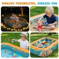 thumbnail image 6 of JoyStone Inflatable Pool for Kids and Adults, 120" x 72" x 22" Thickened Family Swimming Pool Paddling Pool with 2 Pool Floats, Summer Water Toy for Backyard, Garden, 6 of 10