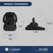 مفتاح قدم محرك الصيد Five Oceans مع التحكم المستمر في الرافعة ومقاوم للماء IP65