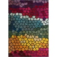 thumbnail image 3 of Unique Loom Estrella Collection Area Rug - Madrid (8' x 11' Rectangle Multi/Cream), 3 of 7