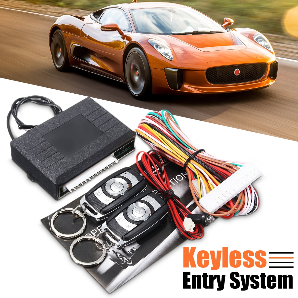 Universal Car Door Lock Vehicle Keyless Entry System Remote