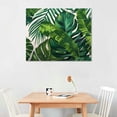 thumbnail image 2 of Shiartex Tropical Leaf Canvas Wall Art Print Home Decor Living Room Bedroom Office Wall Decor - Framed Ready to Hang 16x12in, 2 of 6