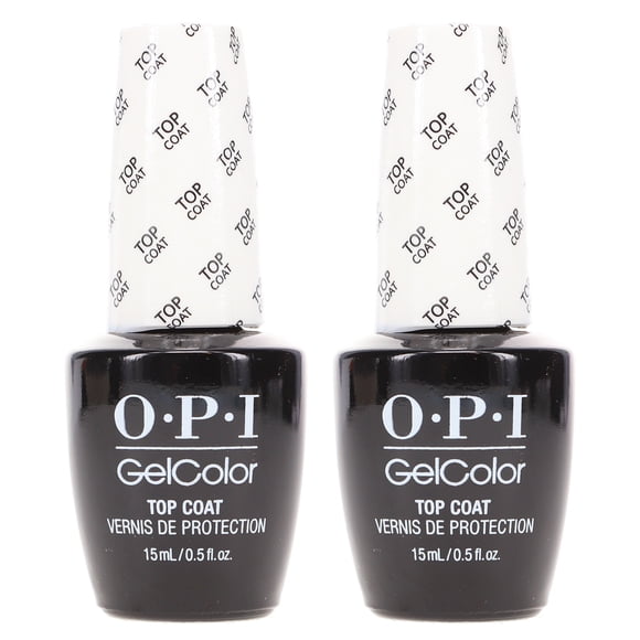 Abrigo superior OPI GELCOLOR 0.5 oz 2 pack OPI Abrigo superior OPI GELCOLOR 0.5 oz 2 pack