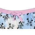 thumbnail image 4 of Disney Womens' Minnie and Mickey Mouse Hand in Hand Tie Dye Jogger Pajama Loungewear Pants, 4 of 5