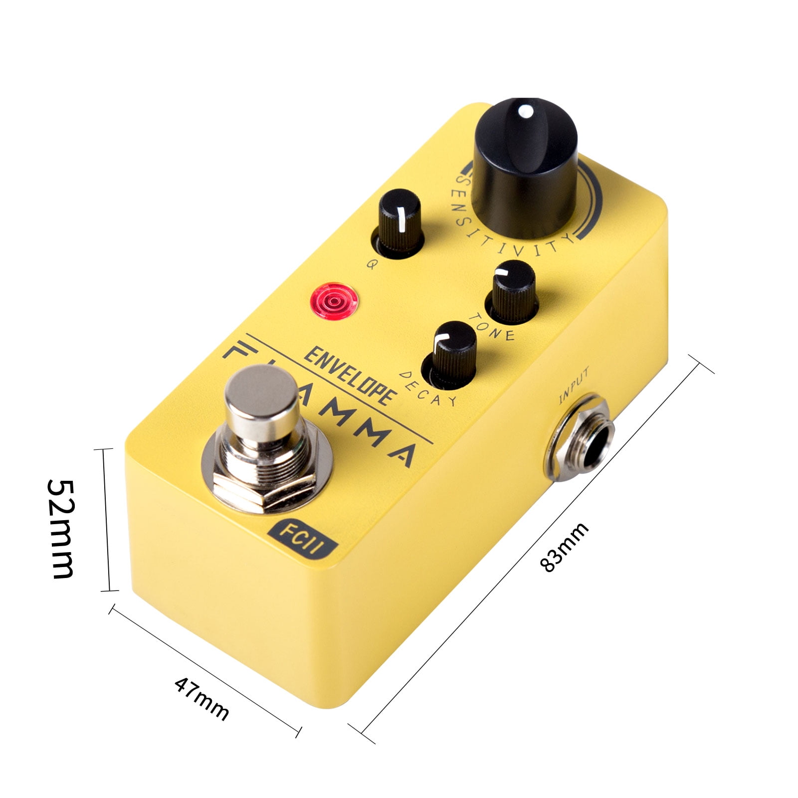 FLAMMA FC11 Auto Wah Pedal Envelope Filter Guitar Effects Pedal True Bypass for Guitar and Bass