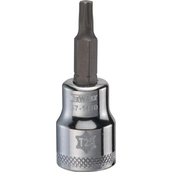 Dewalt Industrial Tool 228589 T25 Star Socket - 0.37 in. Drive