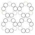 thumbnail image 4 of ColoMX 100 piezas de bandas de cabello elásticas para niñas para niñas sin costuras. Corros de cabello delgado accesorios para el cabello para niños pequeños Mini goma para niñas para niñas, 4 of 8