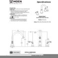 thumbnail image 2 of Moen T624 Traditional Deck Mounted Roman Tub Filler Trim - Nickel, 2 of 2