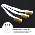 thumbnail image 5 of PAMINGONO 3Pcs Industrial Cleaning Brush with Comfortable Handle for 3D Printer Nozzle Cleaning, 5 of 7