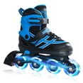 thumbnail image 1 of METROLLER Patins en Ligne pour Filles Garçons Âges 5-8 8-12 Roues Lumineuses Réglables Patins à Roulettes en Ligne pour Jeunes Enfants Lames d'Extérieur, 1 of 7