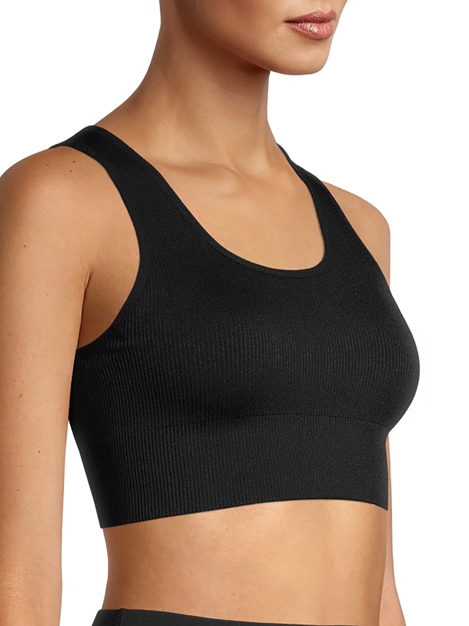 Avia Women’s Low Support Seamless Scoop Neck Sports Bra