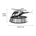thumbnail image 4 of HBBKVI Solar Helicopter Car Aromatherapy Decoration Solar Rotating Helicopter Aromatherapy Diffuser Room Decor Desk Decor, 4 of 7