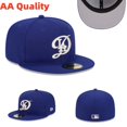 thumbnail image 3 of Brand new classic MLB Los Angeles Dodgers men's baseball cap solid color 59FIFTY New Era fitted cap, 3 of 6