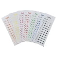 thumbnail image 1 of English Letter Keyboard Sticker Keypad Cover For Notebook Computer Desktop, 1 of 3