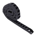 thumbnail image 3 of 2X 10 x 20mm 1M Open On Both Side Plastic Towline Cable Drag Chain,2 x Cable Drag Chain,black, 3 of 8
