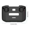 thumbnail image 3 of Carcasa Protectora Carcasa protectora de silicona para mando a distancia para DJI Mini 3 Pro/AIR2 RC-NI (negro), 3 of 6