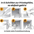 thumbnail image 3 of película Fenetre Anti Regard 45 X 100 Cm - Película Ocultante Fentre En Mat - Protección Anti Regard -película Fenetre Film Solaire Fenetre - Película Electrostática, 3 of 5
