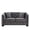 Grey/59-Inch, variant on HUMEHA 77" Chesterfield Sofa, 2 Seater Retro Velvet Couch with Nailhead Arms, Tufted Backrests, 2 Cushions
