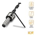thumbnail image 2 of 10 Brocas Escalonada Circular Avellanadora Sacabocado Madera Kingsman 211150, 300150, 2 of 5