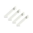 thumbnail image 2 of Storage Box Stacking Auxiliary Rod Storage Box Stacking Auxiliary Rod 4-Pack Organizer Pole for Plastic Bins and Totes(White) Rkxzt, 2 of 9
