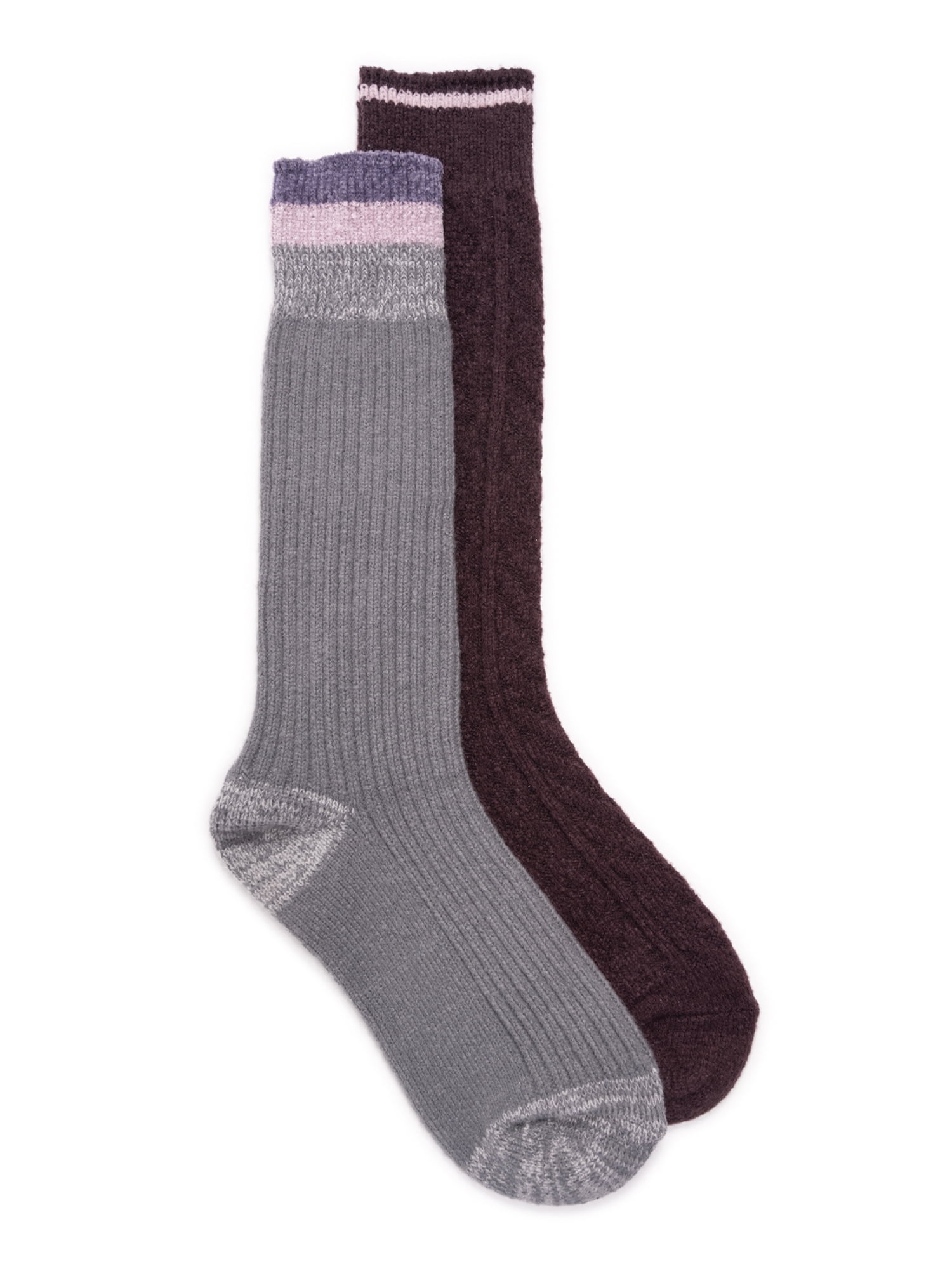 MukLuks Women's Tall Boot Socks, 2Pairs