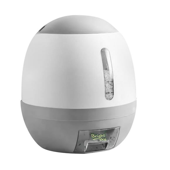 Cubo de Almacenamiento de Arroz Premium Sunnimix A Prueba de Humedad Gris