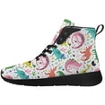 thumbnail image 3 of Aidianart Mens Dinosaur High Top Shoes High Top Sneakers Size 5.5, 3 of 5