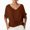 W-RD2, variant on Adeawade Womens T Shirts Short Sleeve Solid Color Tops V Neck Classic Tee Daily Wear L Rd2