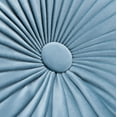 thumbnail image 5 of SAFAVIEH Leila Solid Pillow, 18" x 18", Stone Blue, 5 of 6