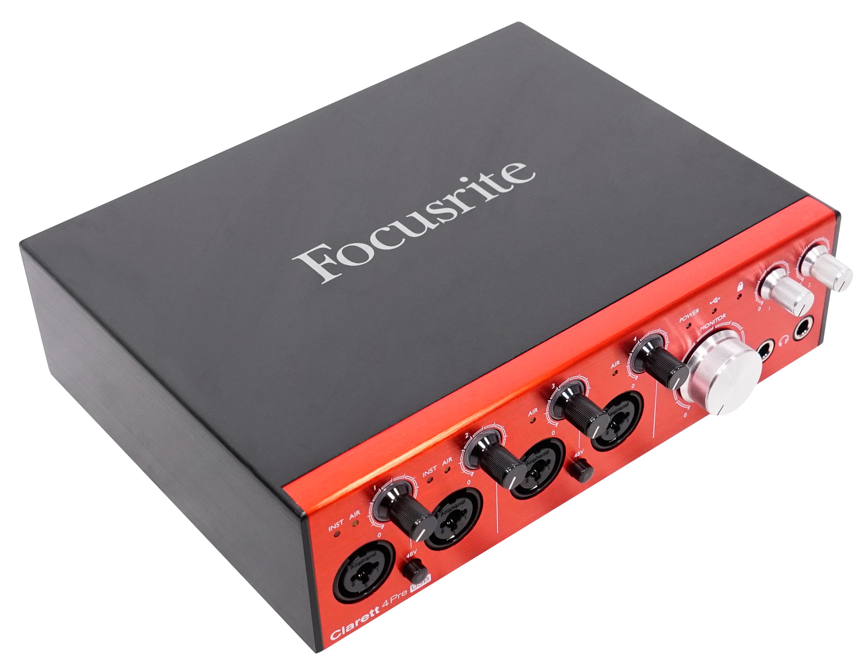 Focusrite Clarett 4Pre USB Audio Studio Recording Interface For PC