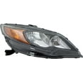 thumbnail image 3 of CAPA For 14-15 Civic Coupe Front Headlight Headlamp Head Light w/Bulb SET PAIR, 3 of 5