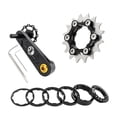 thumbnail image 2 of LOVIVER Bike Single Speed Cassette Cog Set Chain Tensioner with Wrenches Black 16T, 2 of 8