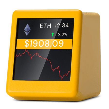 New 2.4G WiFi Crypto Tracker Price Displayer 300 Major Cryptocurrencies Can Be Switche pwm25