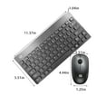 thumbnail image 3 of Wireless Keyboard And Mouse Set Game Home Office Thin And Business USB Portable Keyboard And Mouse Set, 3 of 7