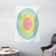 thumbnail image 1 of Mandala Tapestry, Sacred Geometric Ornamental Circle Element Mediating Motif in Soft Blended Colors, Wall Hanging for Bedroom Living Room Dorm Decor, 40W X 60L Inches, Multicolor, by Ambesonne, 1 of 2