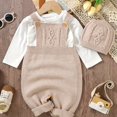 thumbnail image 1 of BABY'S DRESS BOYS' JUMPSUIT BABY'S SOLID COLOR GIRLS' KNIT JUMPSUIT WITHOUT TEE, 1 of 5