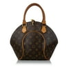 Pre-Owned Louis Vuitton Monogram Ellipse PM Canvas Brown