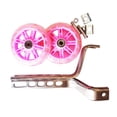 thumbnail image 3 of Rueda de entrenamiento de bicicleta para niños, ruedas de entrenamiento prácticas portátiles, 2 piezas rosa, 3 of 8