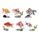 thumbnail image 5 of 6 piezas de figuras de pescado en miniatura adornos, accesorios de arte de animales marinos, colección realista con soporte, decoración de peces de Estilo B, 5 of 10
