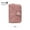 pink, variant on QB364-The New RFID Anti-theft Wallet For Women Features Large-capacity Snap Fasteners And Zippers. It Is A Solid Color Texture Design With Multiple Card And Cash Compartments. (red)