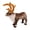 1, variant on Yihuala Soft Stuffed Deer Plush Toy PP Cotton Fill Nursery Essential Comforting Doll Toddler Christmas Room Decors